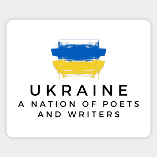 Ukraine a Nation of Poets and Writers Magnet